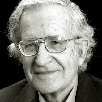 Noam Chomsky lo clavó